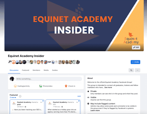 Beginner’s Guide to Facebook Marketing and Advertising - Facebook Equinet Academy Insider Group