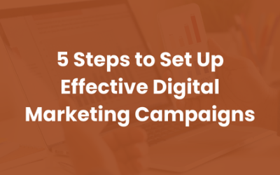 5 Steps to Set Up Effective Digital Marketing Campaigns