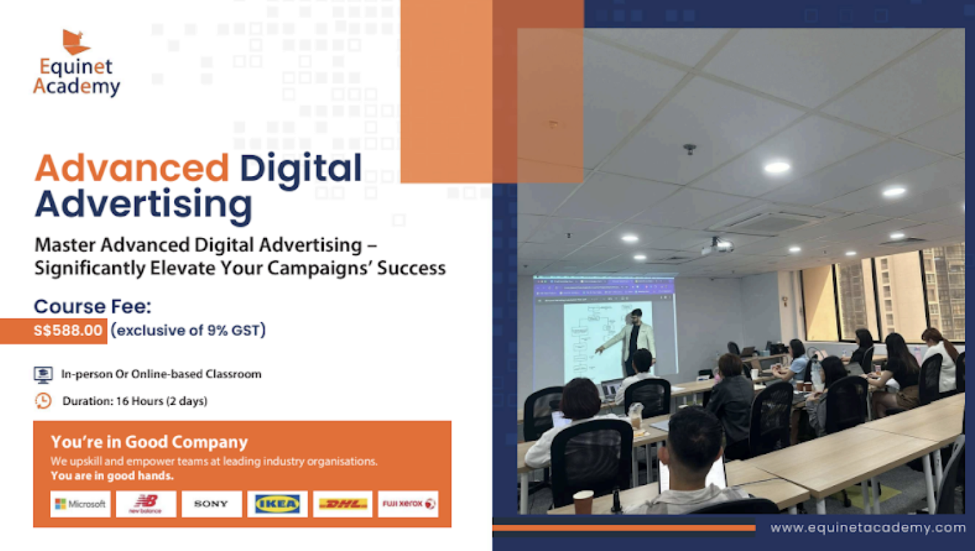 Advanced Digital Advertising Course Brochure Cover