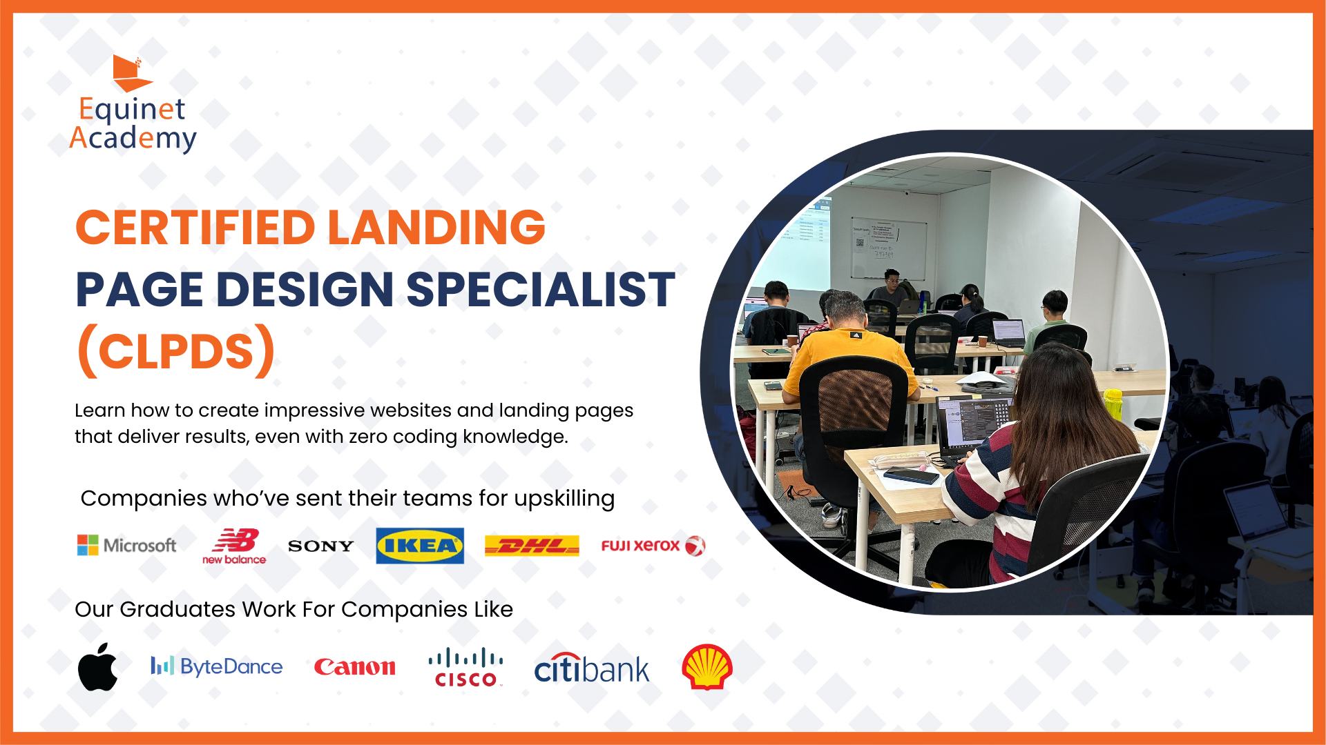 Certified Landing Page Design Specialist CLPDS Brochure - Cover image